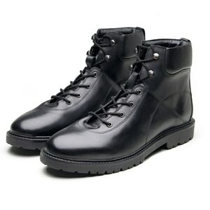 ALLONSI NWT Men's Kian Leather Combat Boots - Black Sz 10 🚫Final